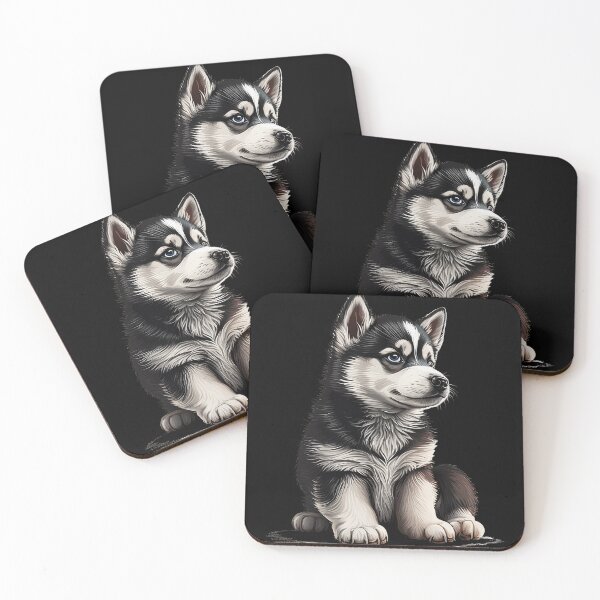 Item preview, Alaskan Husky puppy designed and sold by HuskyHuddle.