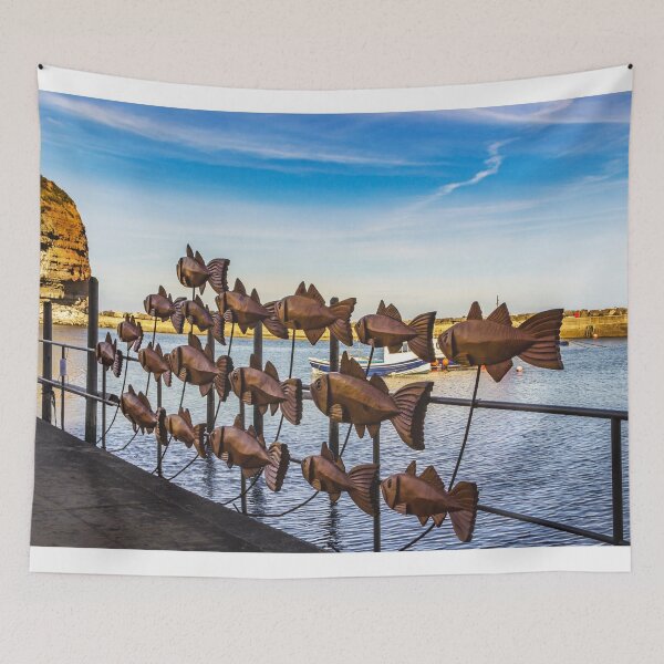 Item preview, Fish art going with the flow designed and sold by grumpykeith.