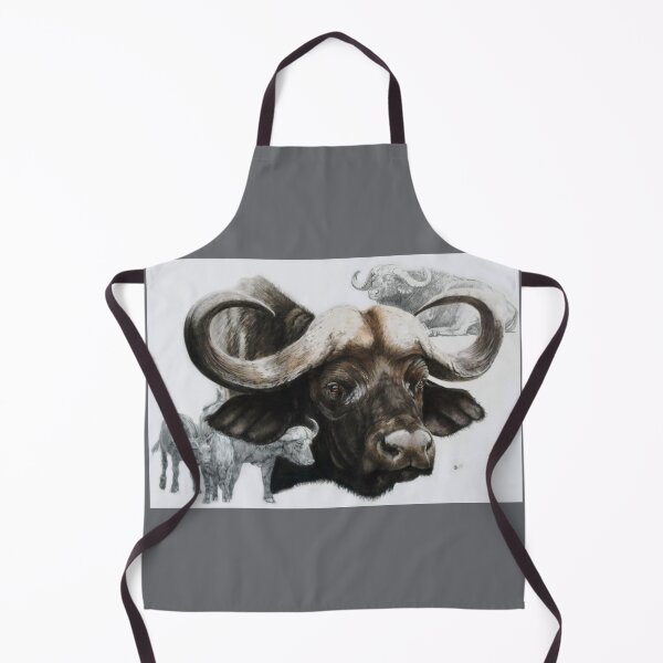 Item preview, Cape Buffalo Collage designed and sold by BarbBarcikKeith.