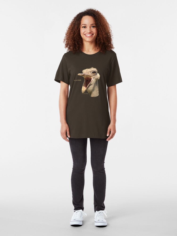 Alternate view of The scream Slim Fit T-Shirt