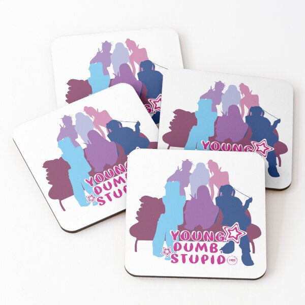 Item preview, Diseño en silueta del baile Young,dumb,stupid de NMIXX designed and sold by mbs-desing.