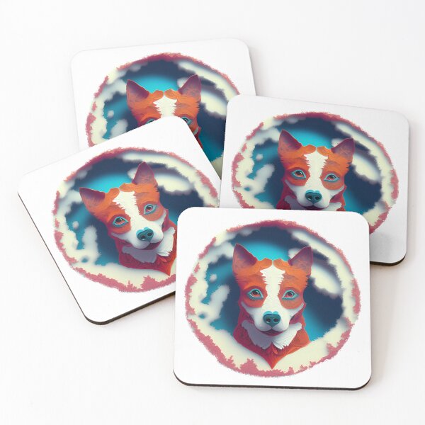 Item preview, dog abstract design designed and sold by DrWalr0ss.