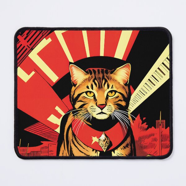 Item preview, Revolutionary Feline designed and sold by ByteyCreatives.