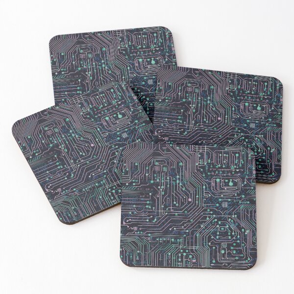 Item preview, Pink and Blue Neon Circuitry designed and sold by DaniGirls.