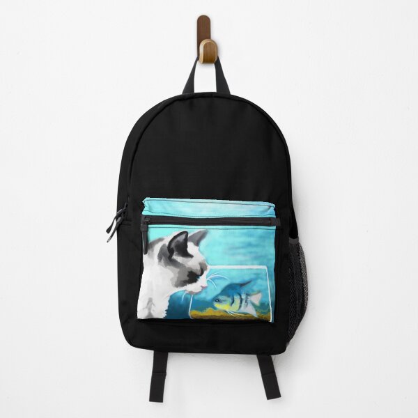 Item preview, Cat and Angelfish designed and sold by rmoneeshop.
