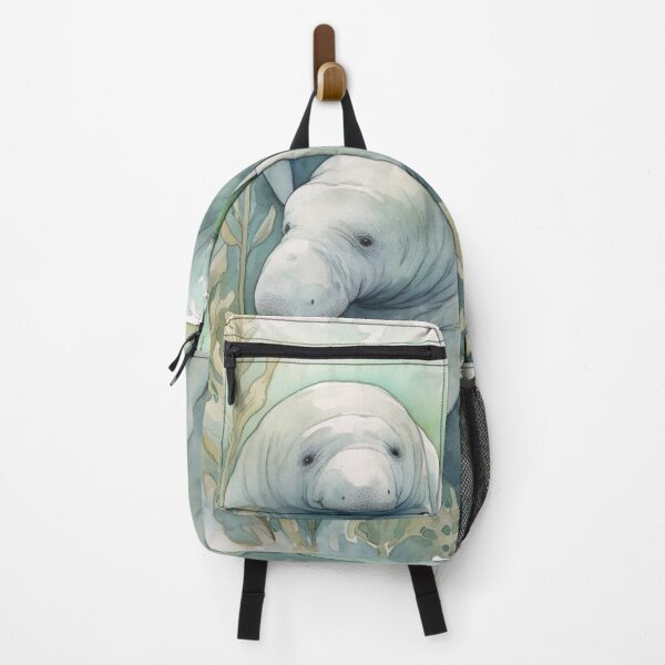 Item preview, Watercolor Wash Manatees designed and sold by Matt's Artificial Nature.