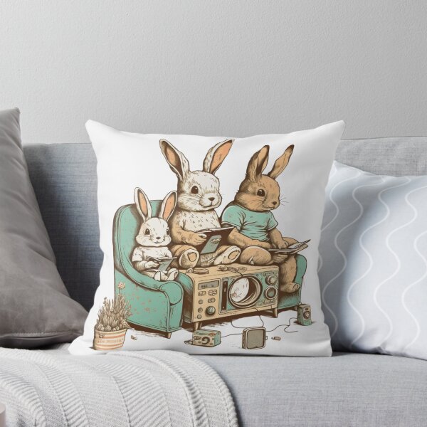 Item preview, Relaxing Rabbits designed and sold by Shinnrai.