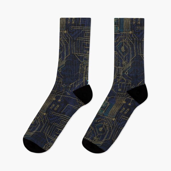 Item preview, Blue and Yellow Neon Circuitry designed and sold by DaniGirls.