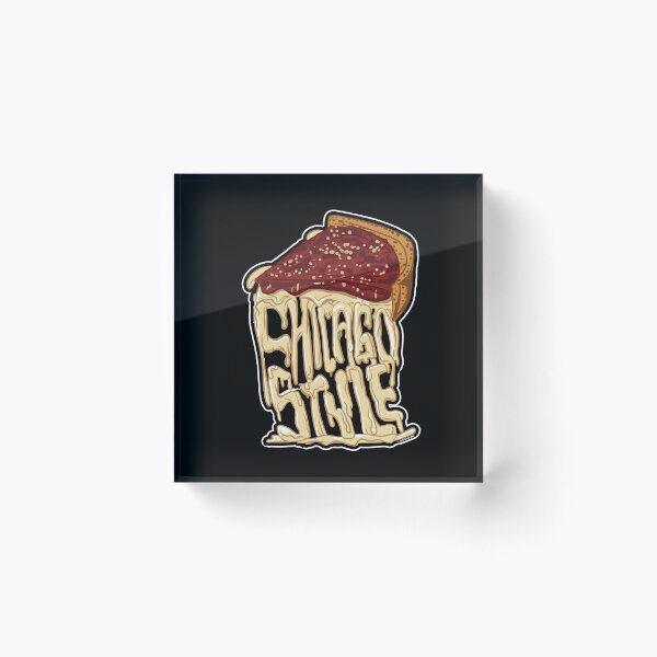 Item preview, Chicago Style Deep Dish Pizza designed and sold by eShirtLabs.
