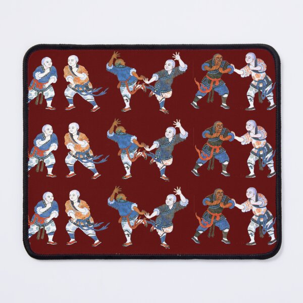 Item preview, Monks from Shaolin Temple practicing and sparring designed and sold by NurturingSpirit.