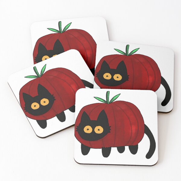 Artikelvorschau, schwarze Katze als Tomate entworfen und verkauft von sticky-turtle.