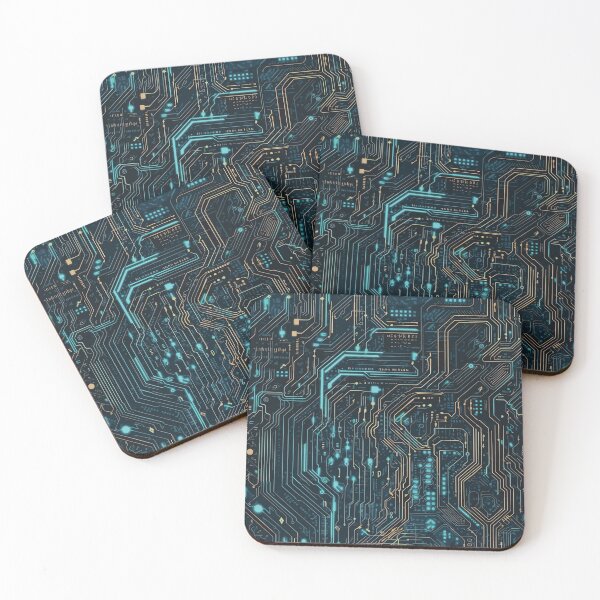 Item preview, Neon Blue and Yellow Neon Circuitry designed and sold by DaniGirls.