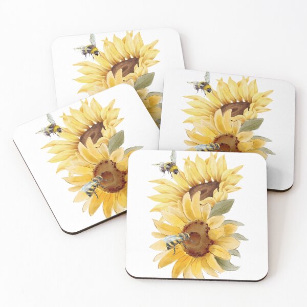 Item preview, Bee on a Sunflower designed and sold by Sweet-Tees-plz.