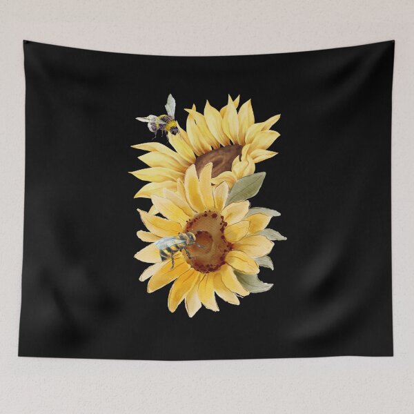Item preview, Bee on a Sunflower designed and sold by Sweet-Tees-plz.