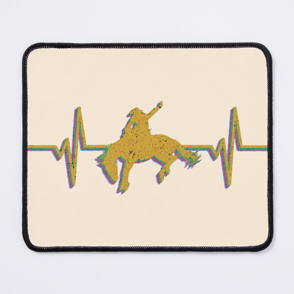 Item preview, Bronc Rider Heartbeat Vintage designed and sold by franktact.