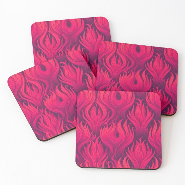 Item preview, Deep Pink Fire designed and sold by Brush-Blueprint.