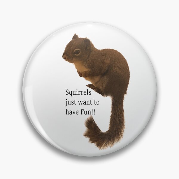 Item preview, Squirrels just want to have fun designed and sold by FAD-Designs.