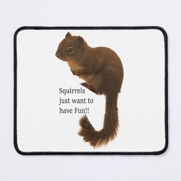 Item preview, Squirrels just want to have fun designed and sold by FAD-Designs.