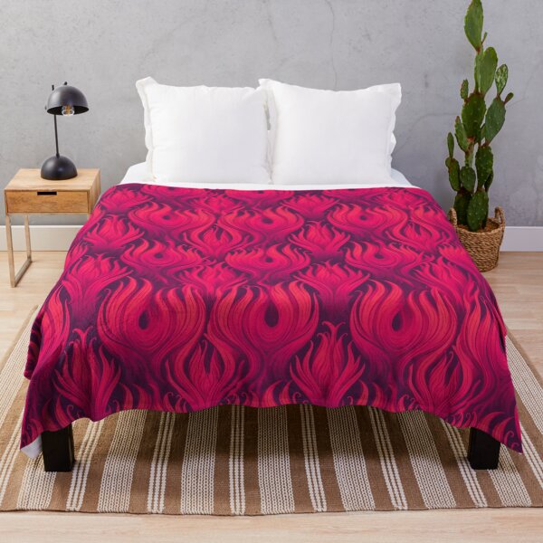 Item preview, Deep Pink Fire designed and sold by Brush-Blueprint.