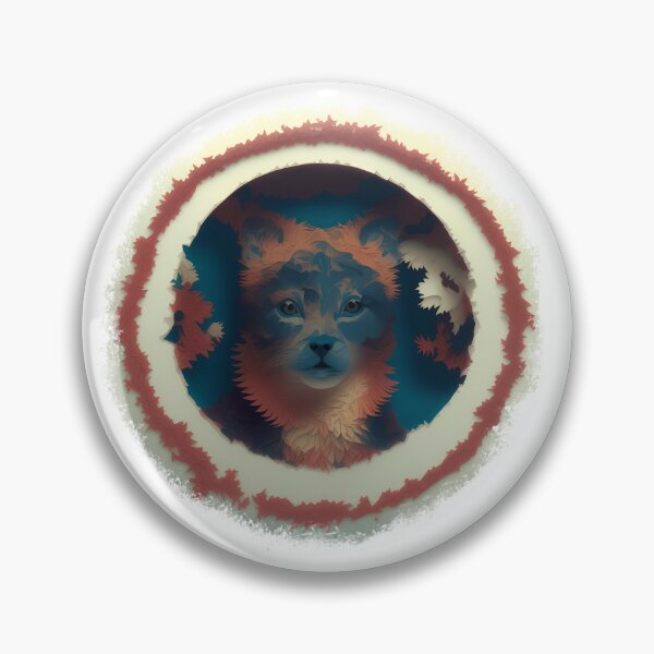 Item preview, colorful dog abstract design designed and sold by DrWalr0ss.