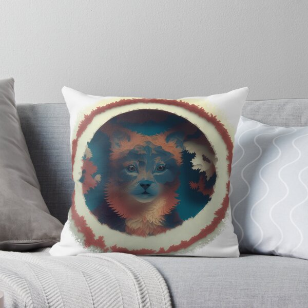 Item preview, colorful dog abstract design designed and sold by DrWalr0ss.