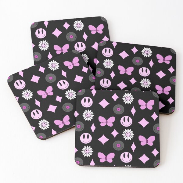 Item preview, Pink Cute Aesthetic Hippie Boho Vintage Retro Pattern designed and sold by Cayden Colias.