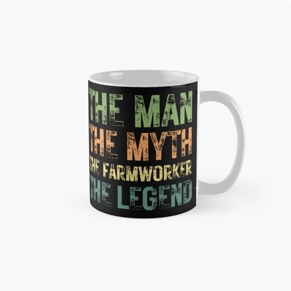 Item preview, The Man The Myth The Farmworker the Legend designed and sold by Crafty-Mornings.