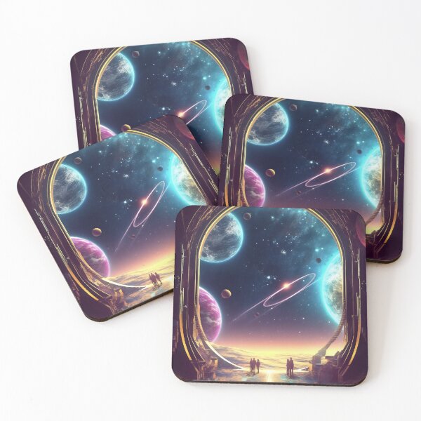 Artikelvorschau, Aurora's Enchanted Waltz - Space Deep Mystery Inspirational Art  entworfen und verkauft von Transcendance.