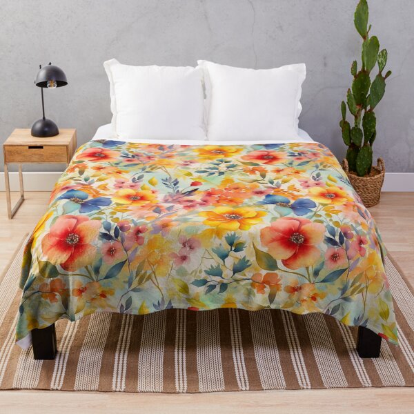 Item preview, Springtime Floral Blooms 11 : Watercolor Floral Seamless Pattern for DIY Crafts and Home Decor designed and sold by Shadi Rosenow.