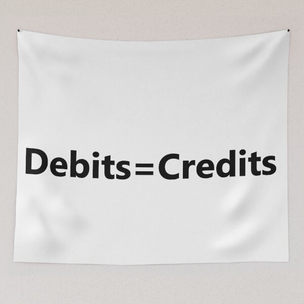 Item preview, debits=credits fundamental accounting formula, accounting and business designed and sold by NoetherSym.