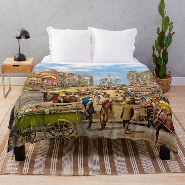 Item preview, City - Montreal, CA - Jacques Cartier Square 1900 designed and sold by Mike Savad Photography.