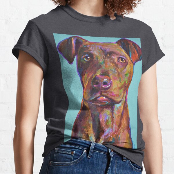 BRINDLE PITBULL PUP Classic T-Shirt