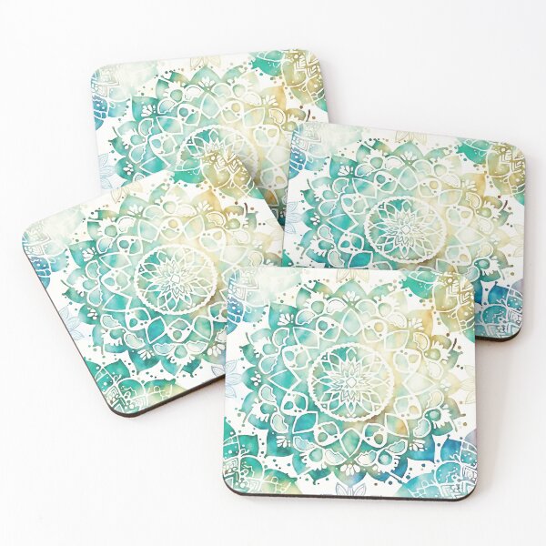 Item preview, A Moroccan Inspired Stencil Watercolor - Boho Chic Patterns designed and sold by GVRDesign.