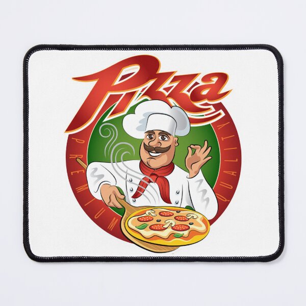 Item preview, Pizza Chef Logo designed and sold by Gile-Shop.