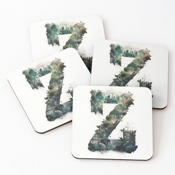 Item preview, Letter Z Double Exposure designed and sold by dotperinchart.