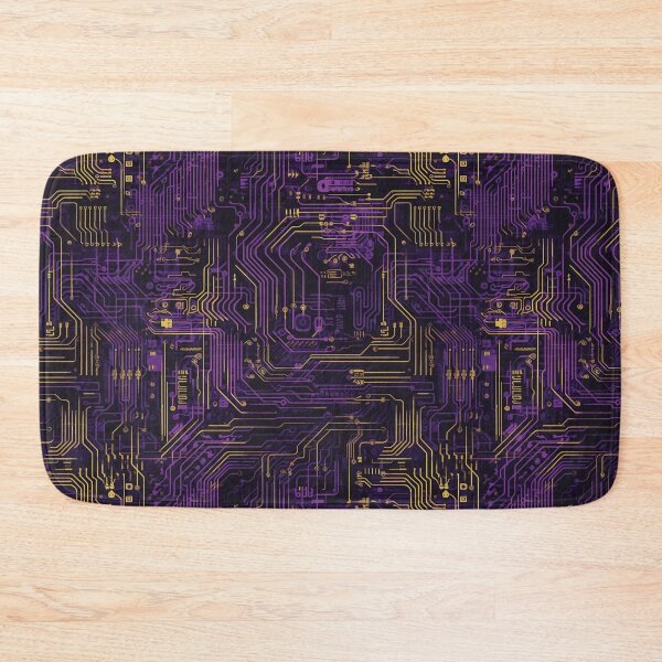 Item preview, Purple and Yellow Neon Circuitry designed and sold by DaniGirls.