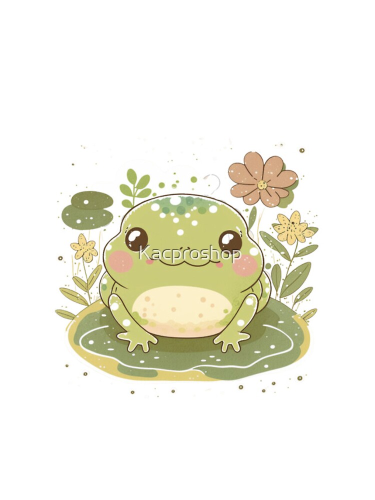 Sweet Cute Adorable Kawaii Frog Toad Love Art T-shirt Sticker Gift Gifts  T-Shirt sticker | iPhone Case