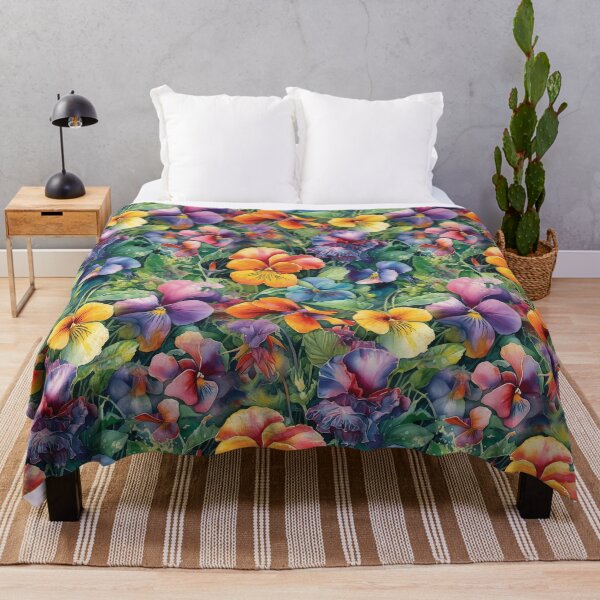 Item preview, Springtime Floral Blooms 19 : Watercolor Floral Seamless Pattern for DIY Crafts and Home Decor designed and sold by Shadi Rosenow.