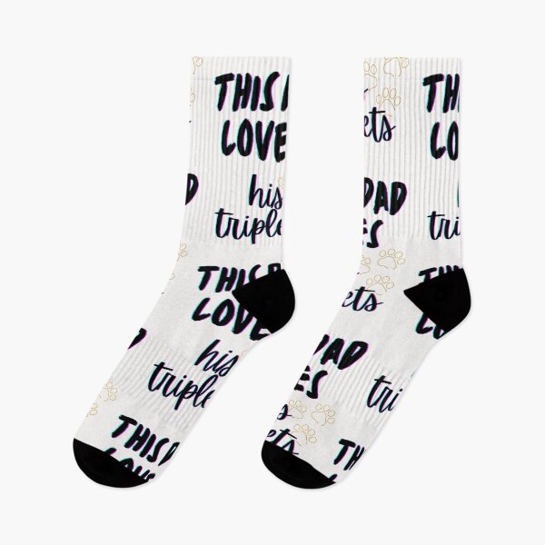 Item preview, This Dad Loves His Triplets - From Diapers to Graduation: A Father's Journey with His Triplets designed and sold by Chromatic-Art.