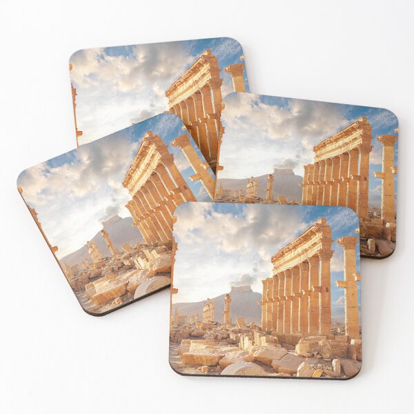 Item preview, The reflection of the sun on the archaeological columns of the city of Palmyra  designed and sold by  Bride of the desert.