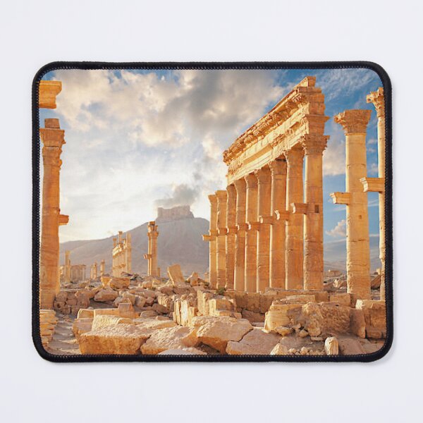 Item preview, The reflection of the sun on the archaeological columns of the city of Palmyra  designed and sold by  Bride of the desert.