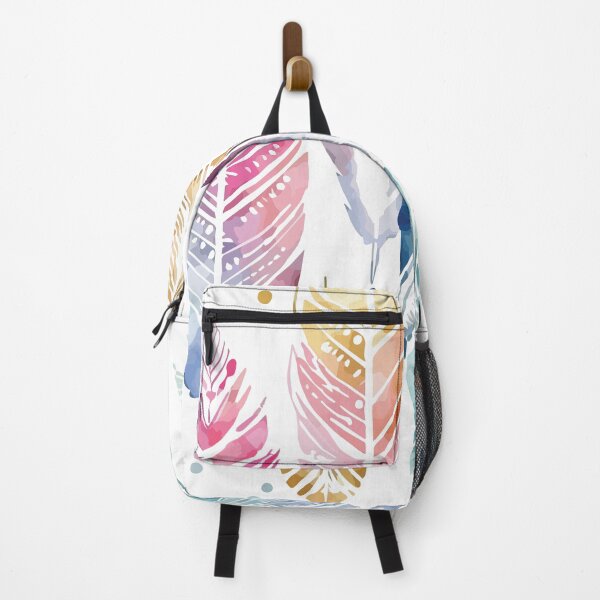 Item preview, A Delicate Pastel Feathers Watercolor - Boho Chic Patterns designed and sold by GVRDesign.