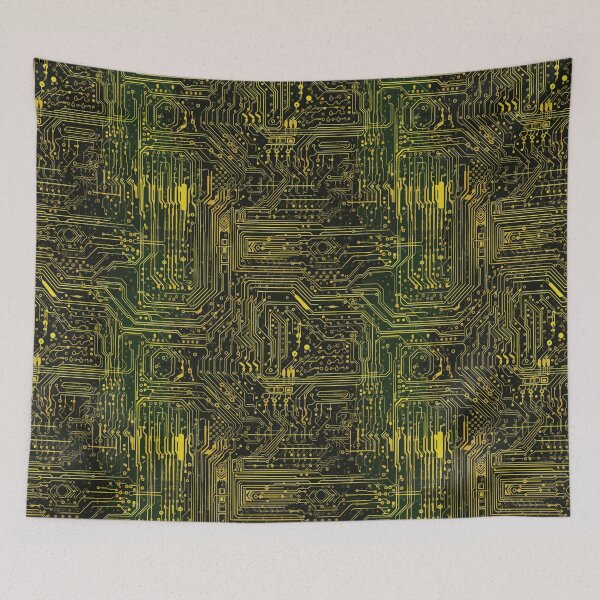 Item preview, Yellow Neon Circuitry designed and sold by DaniGirls.