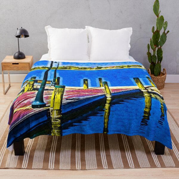 Item preview, The Dock In Fauvism designed and sold by KirtTisdale.