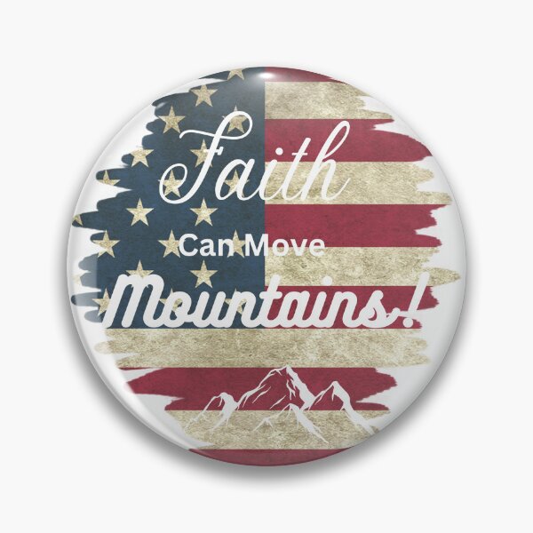 Item preview, Faith can move mountains quote- Faith quote- Christen quote  designed and sold by Janetlousart.
