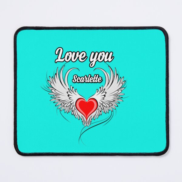 Item preview, Love you scarlette designed and sold by Dido-shop-art ⭐⭐⭐⭐⭐.