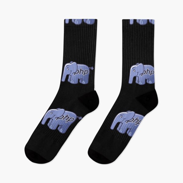 Item preview, PHP ElePHPant Logo (Black background) designed and sold by hellkni9ht.