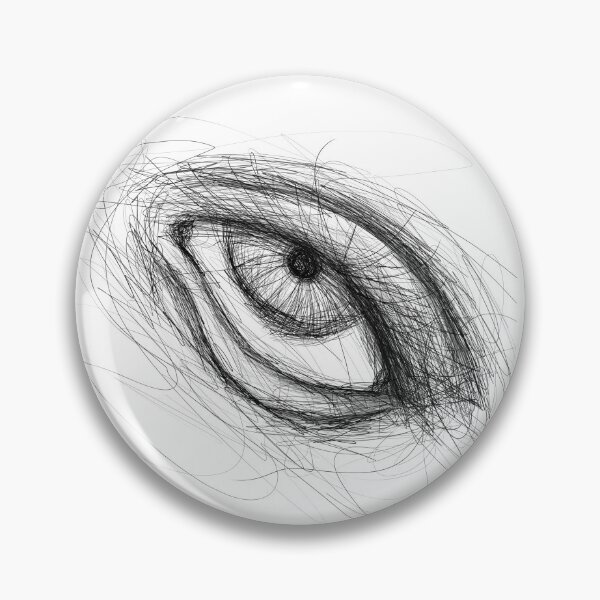Item preview, Sketchy eyeball designed and sold by Oliver Elsenburg.