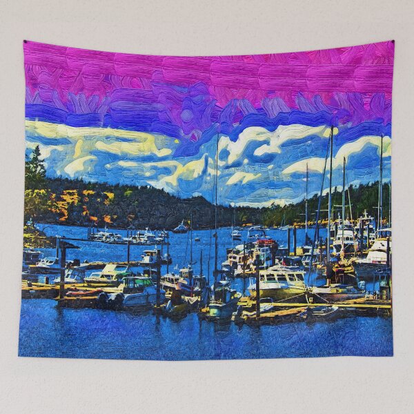 Item preview, Roche Harbor Looking At Henry Island designed and sold by KirtTisdale.