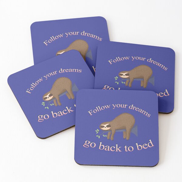 Item preview, Follow your dreams, go back to bed designed and sold by fancyvoid.